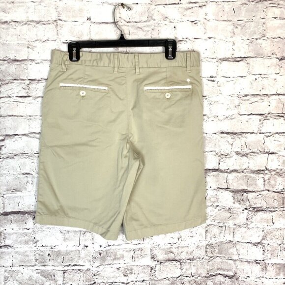 Robert Graham Ridge Classic Fit 5 Pocket Casual Shorts Men's Khaki - Picture 4 of 12